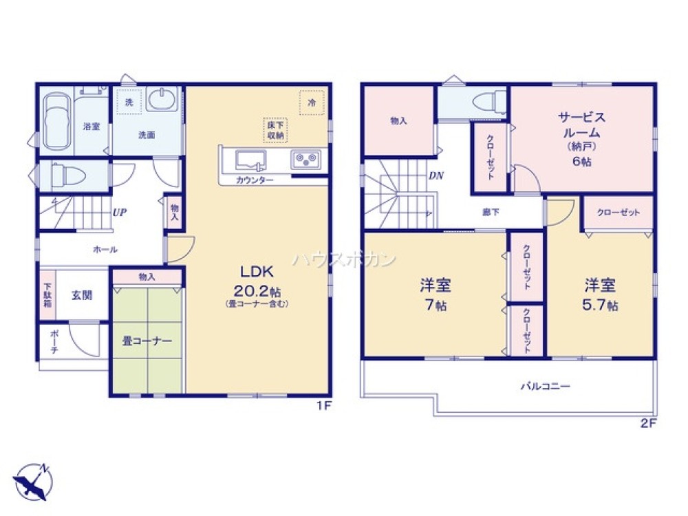 春日井市堀ノ内町北第3　全1棟　1号棟 画像3