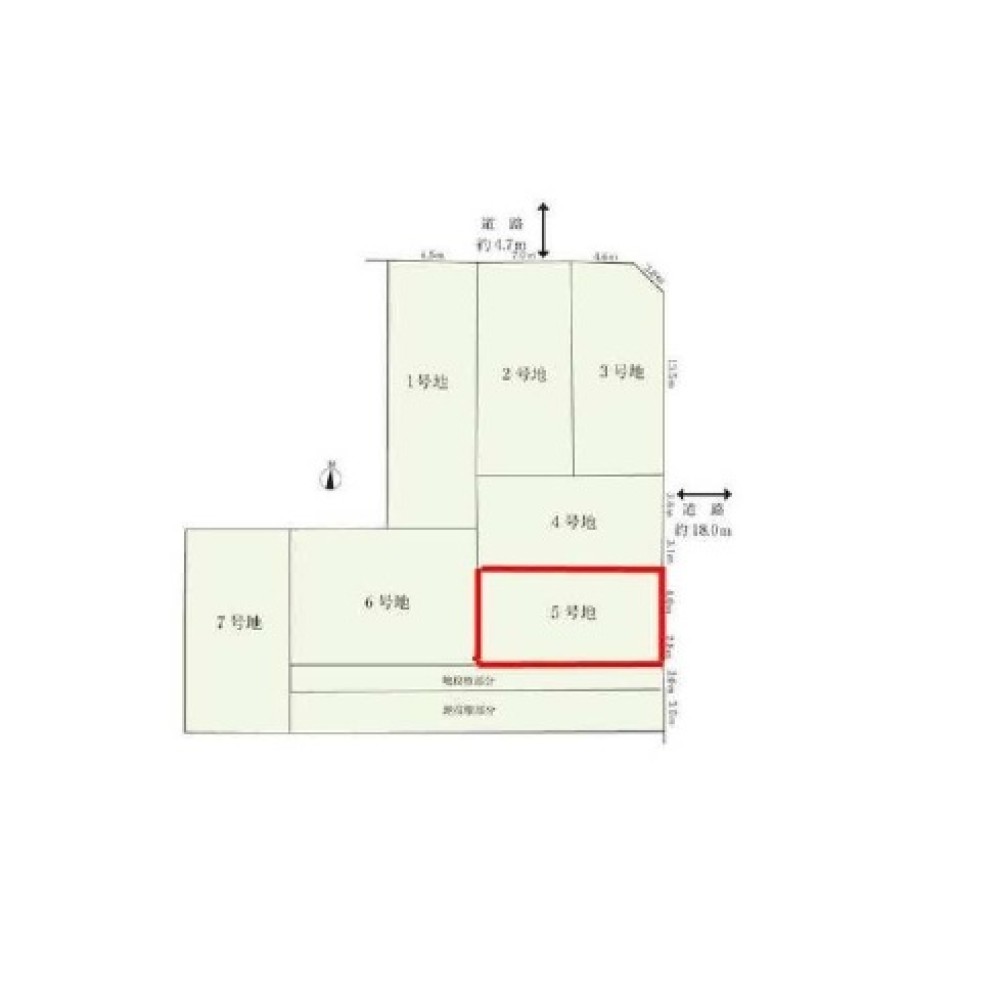 岩倉市東町　全7区画　5号地 画像1