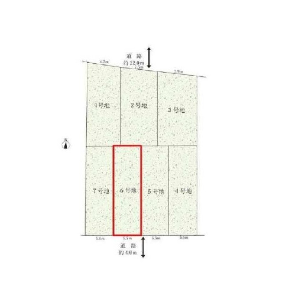 小牧市郷中二丁目　全7区画　6号地 画像1