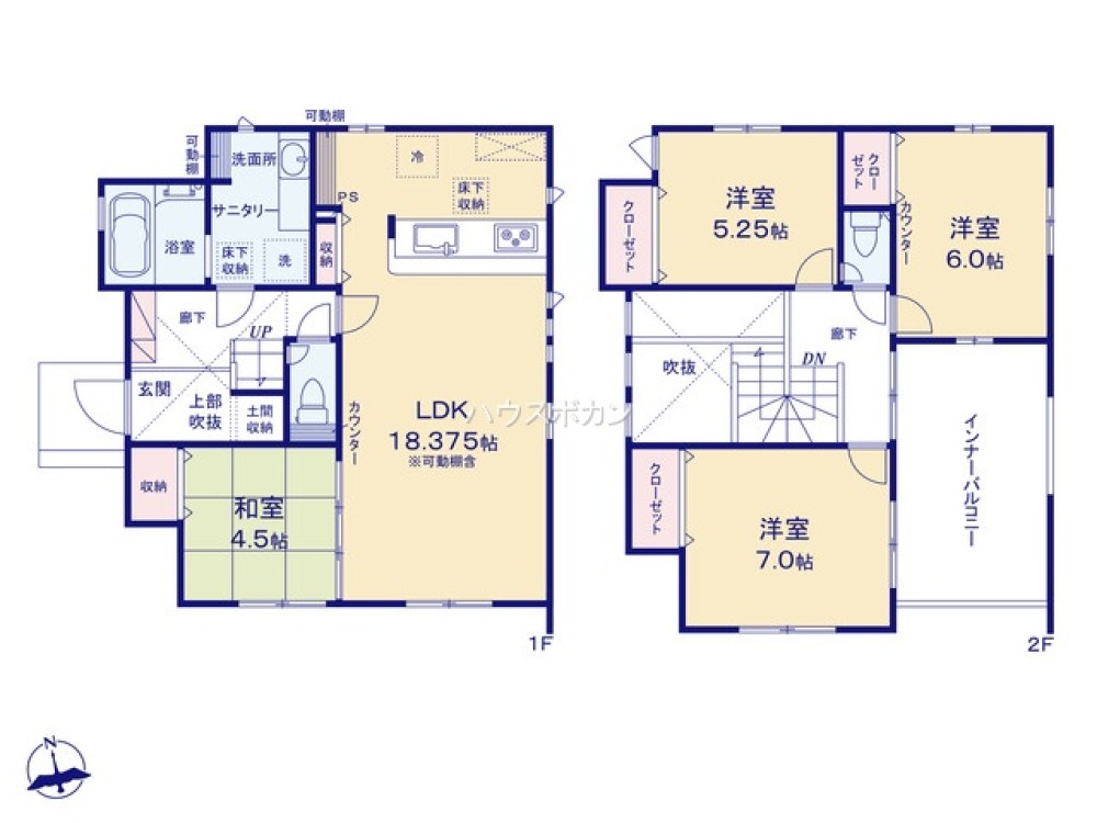 春日井市坂下町七丁4期　全1棟　1号棟 画像3