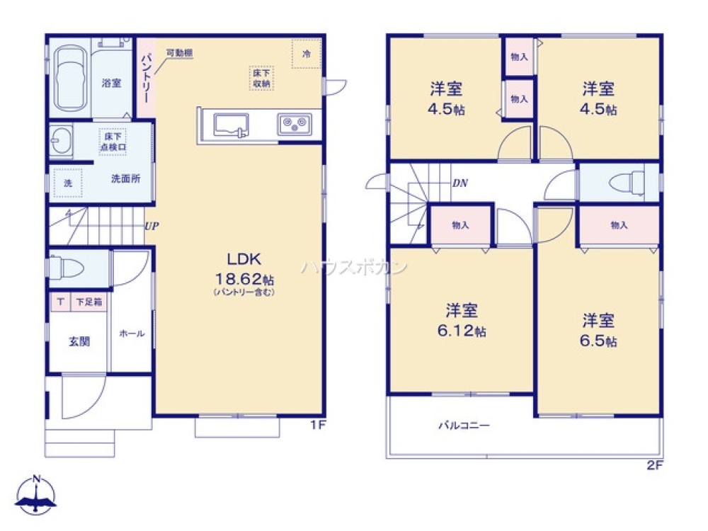 名古屋市中川区東春田　3期　全1棟 画像4