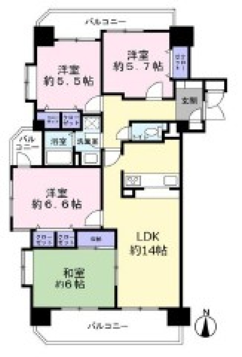 エスポアクレメント光ケ丘弐番館 画像1
