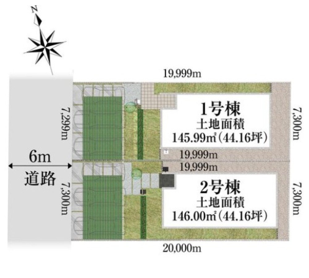 名古屋市緑区徳重三丁目　全2棟　2号棟 画像1