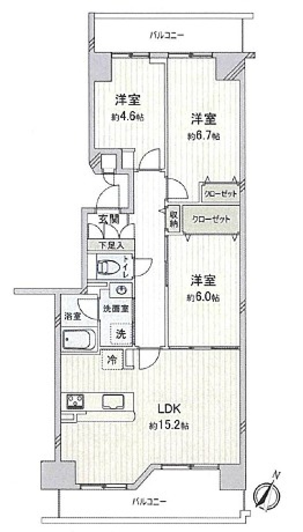 コープ野村新安城D棟 画像1