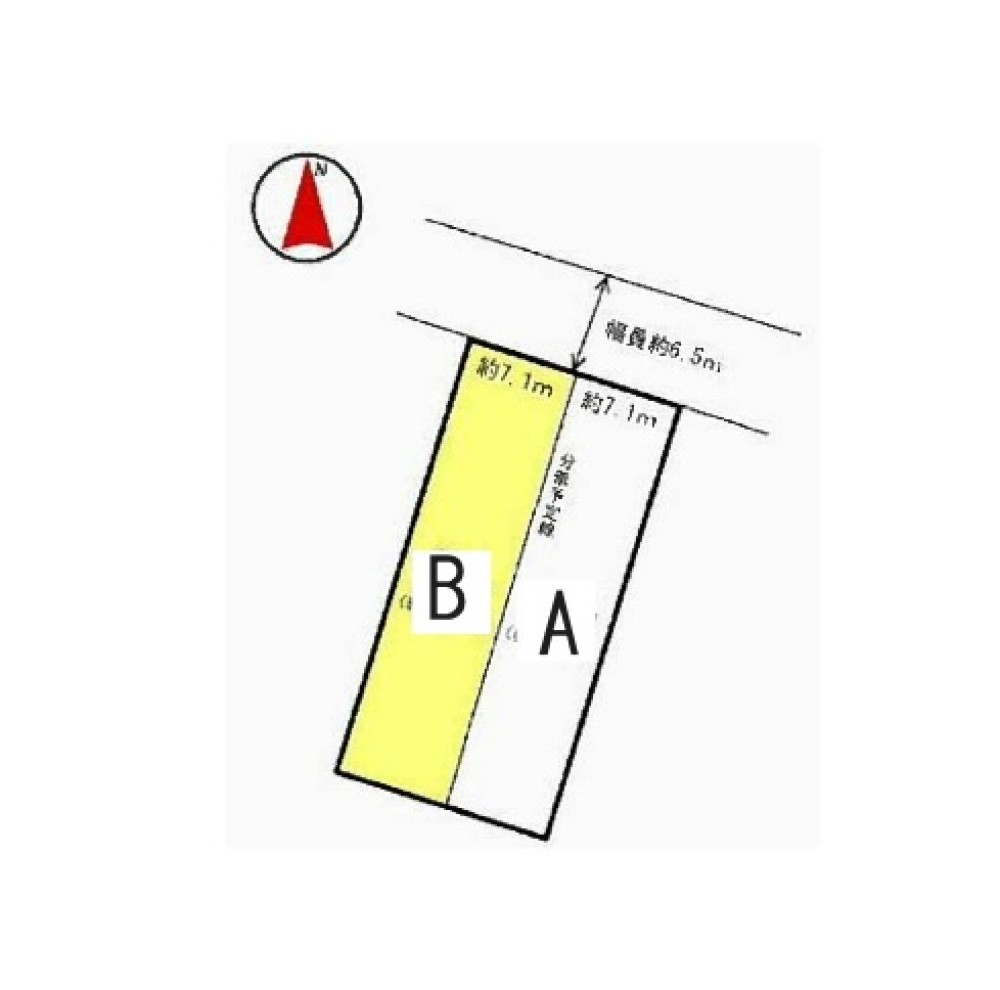 名古屋市緑区浦里四丁目　全2区画　A区画 画像1