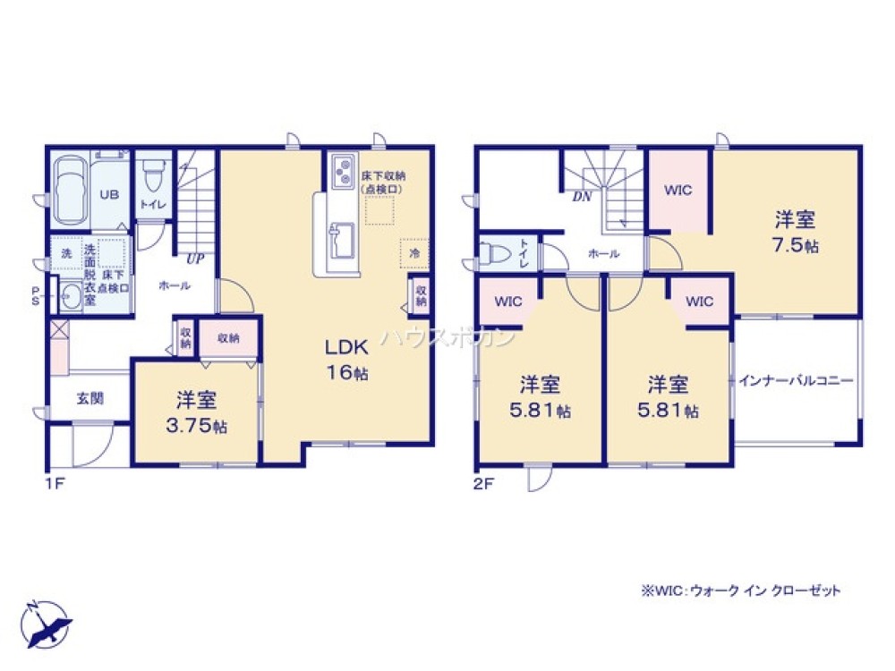 知立市牛田　全3棟　2号棟 画像4