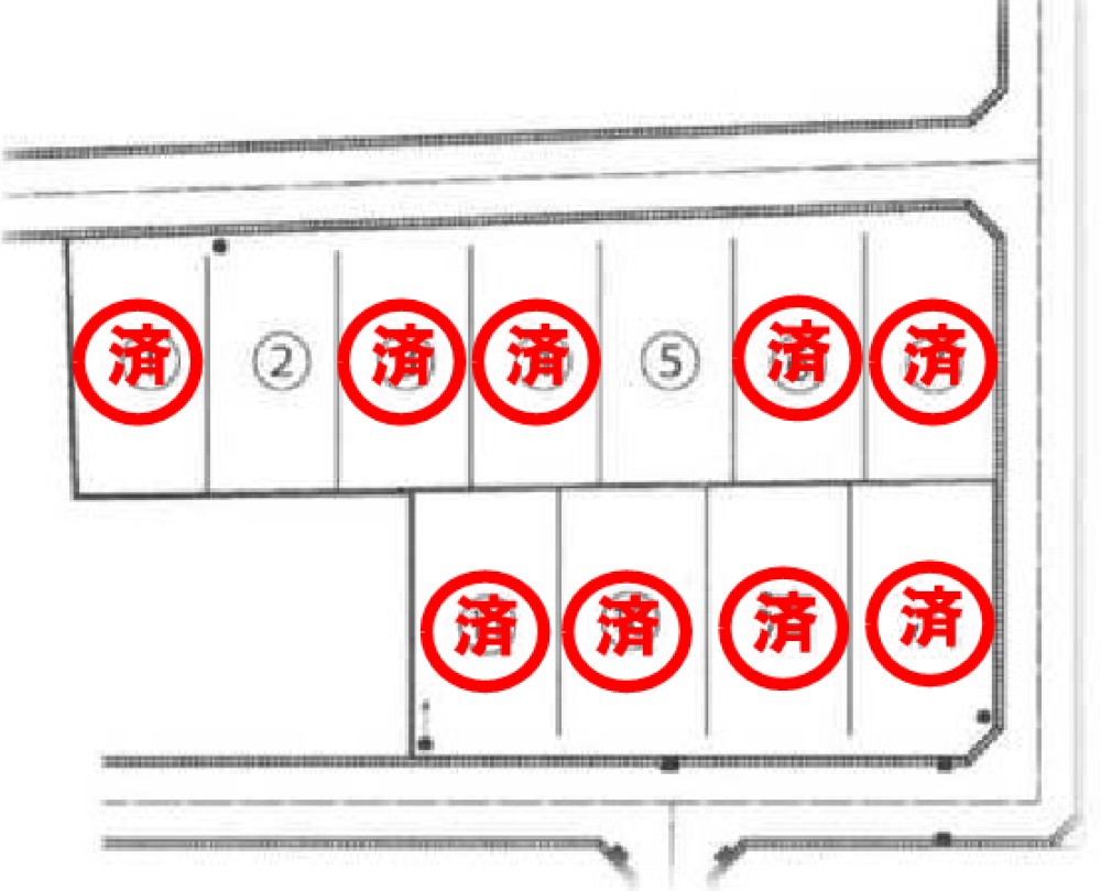 西尾市鶴城町　全11区画　5区画 画像1
