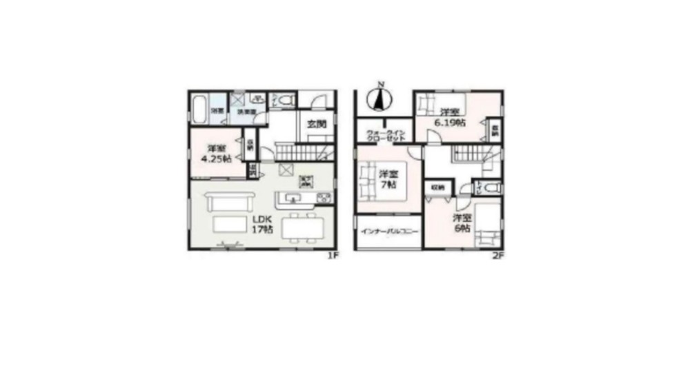 尾張旭市新居町　全3棟　1号棟 画像2