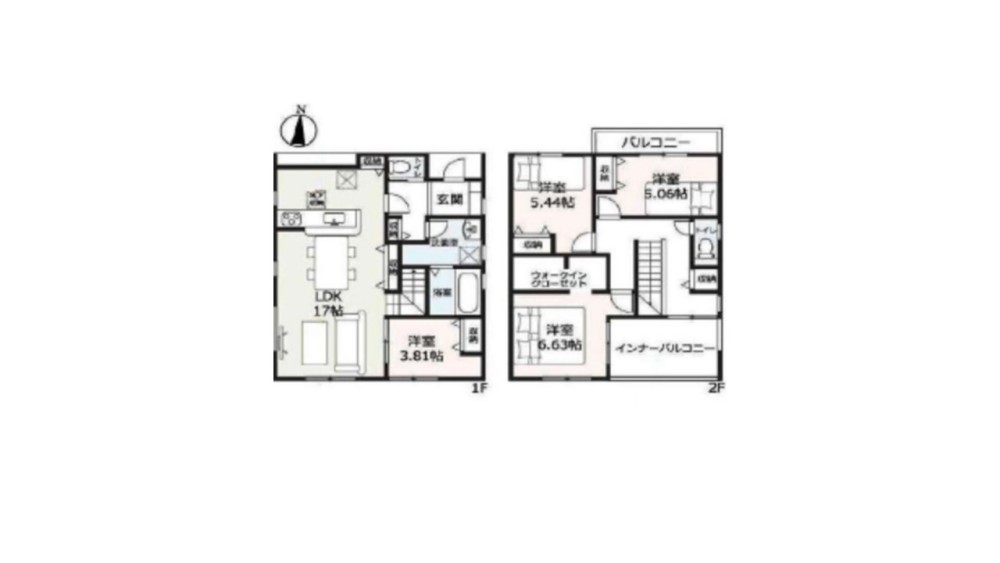 尾張旭市新居町　全3棟　2号棟 画像2
