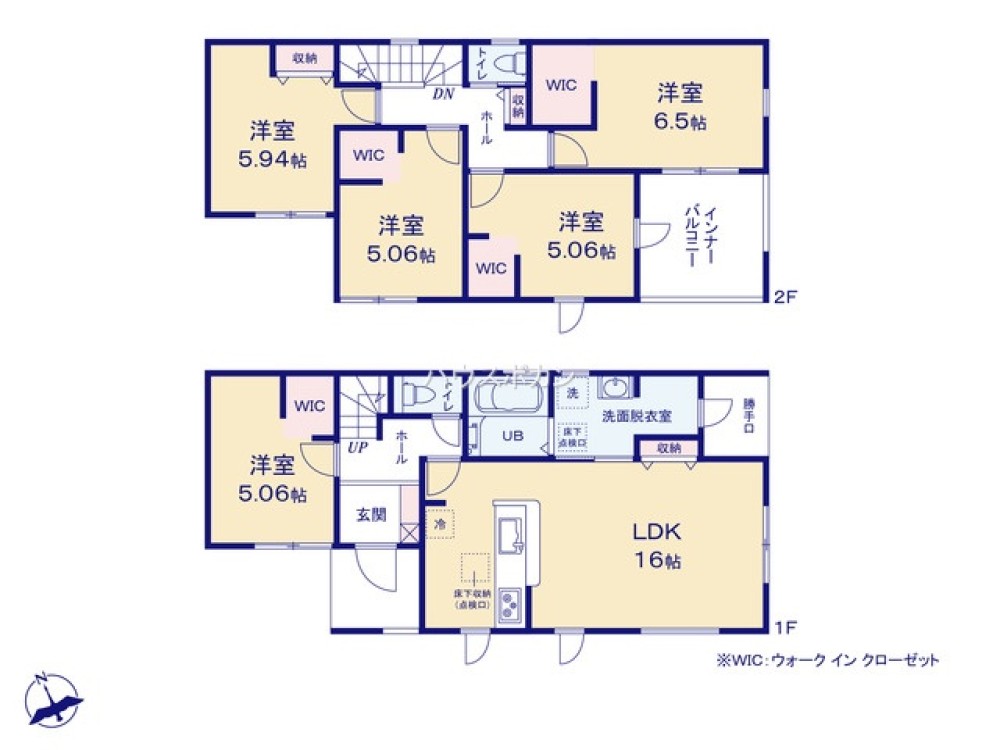 豊川市為当町58期　全3棟　2号棟 画像4
