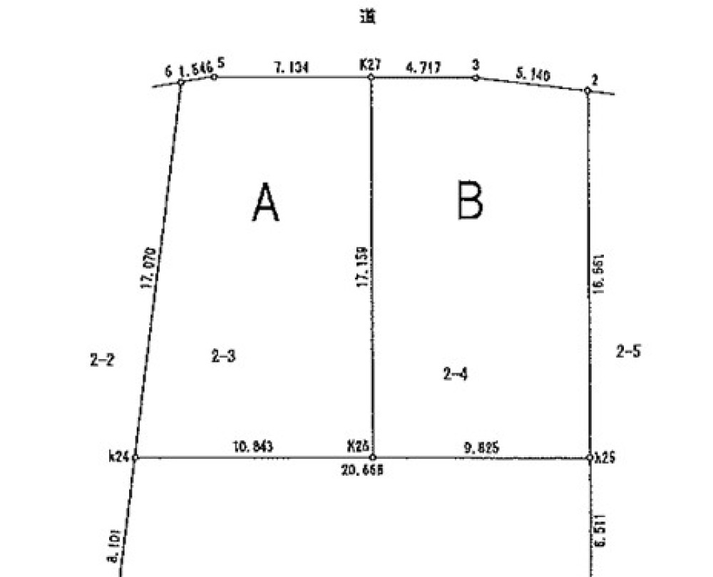 豊橋市多米東町二丁目　全2区画　A区画 画像1