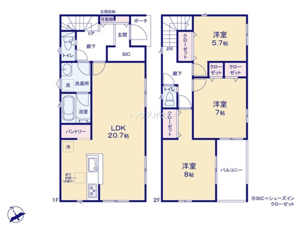 東海市富貴ノ台　第5　全6棟　1号棟 画像3
