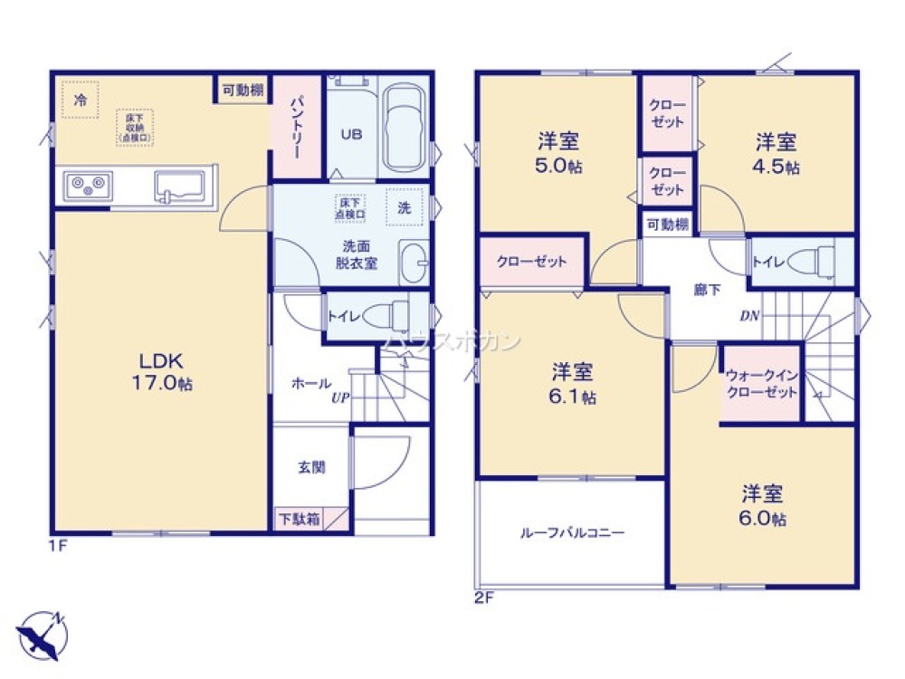 豊橋市松井町23-1期　全7棟　4号棟 画像2