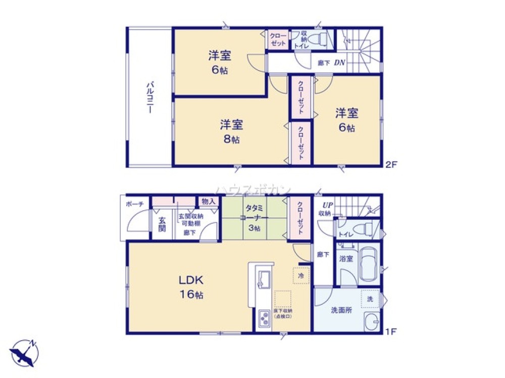 豊橋市梅薮西町第5　全3号棟　2号棟 画像2