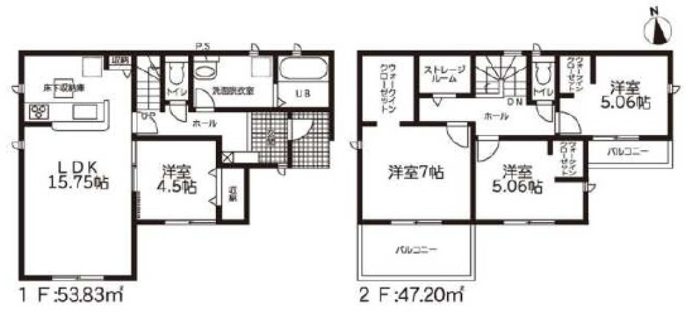 知多郡東浦町石浜須賀　全5棟　4号棟 画像2