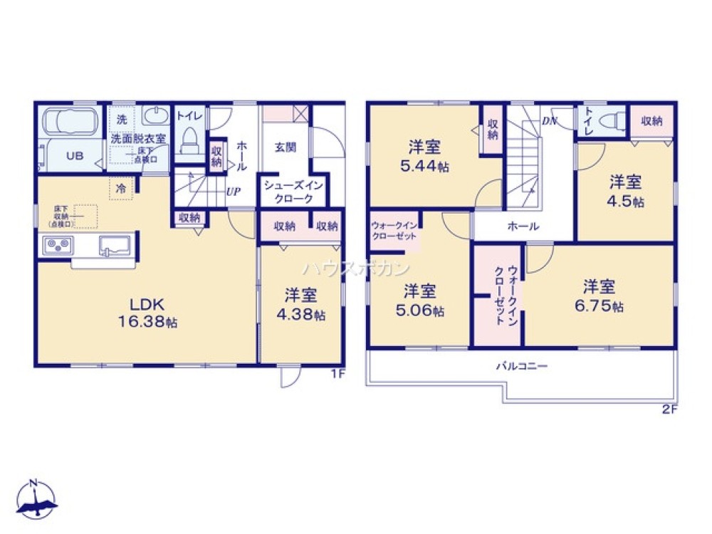 知多郡東浦町石浜須賀　全5棟　5号棟 画像5