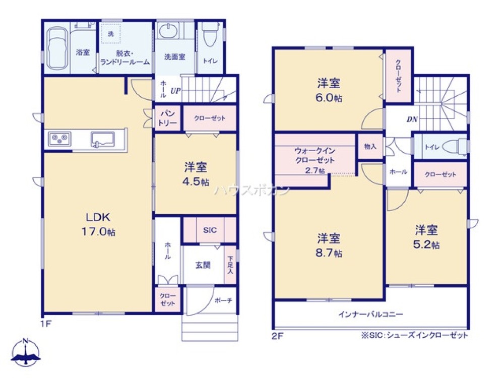 名古屋市中川区万場Ⅲ　全1棟 画像2
