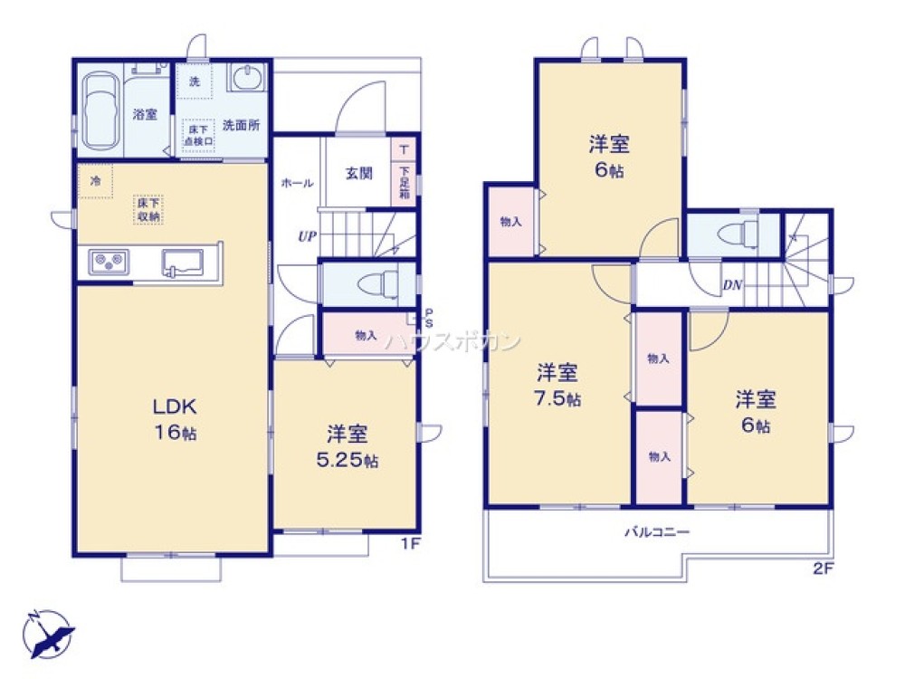一宮市北方町　全2棟　B号棟 画像5