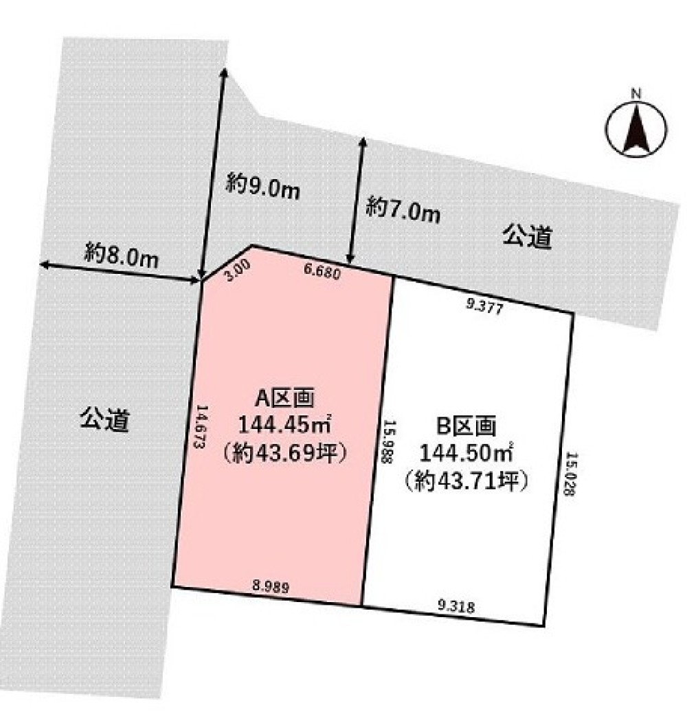 知立市昭和　全2区画　A区画 画像1