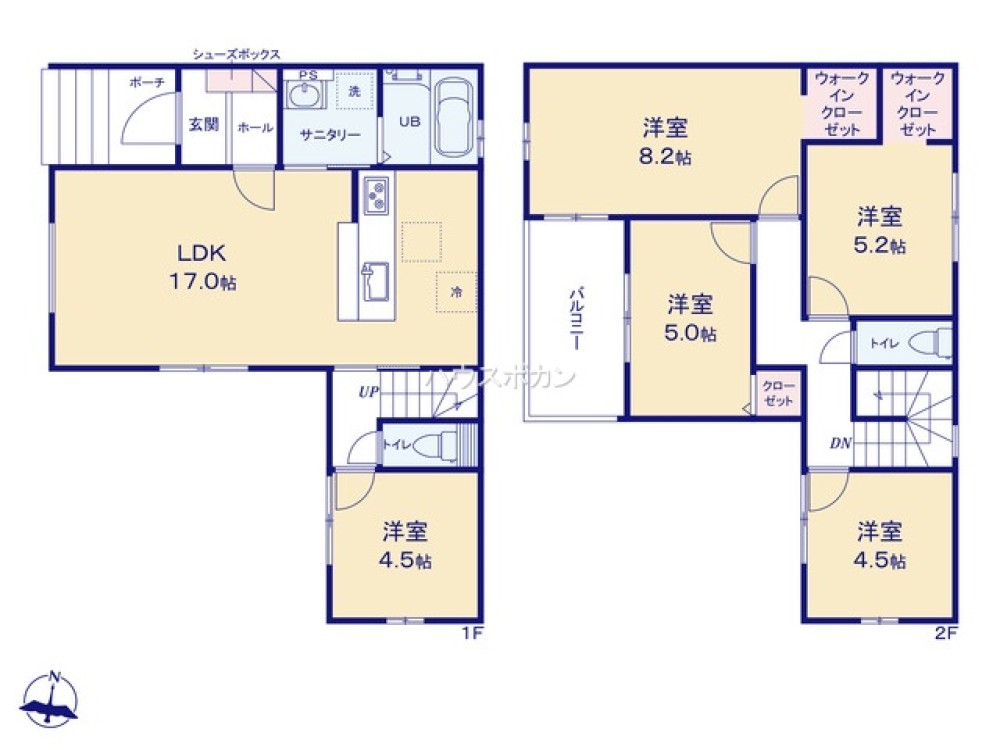 春日井市柏原町3期　全1棟　1号棟 画像2