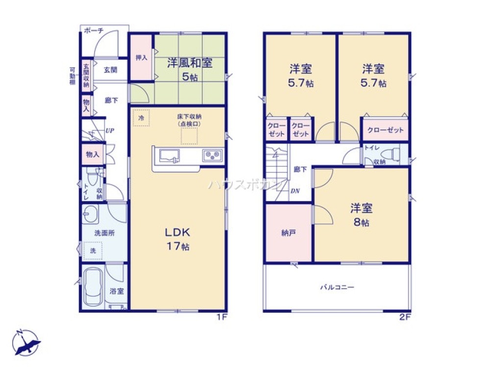 西尾市一色町味浜　第10　全15棟　14号棟 画像4