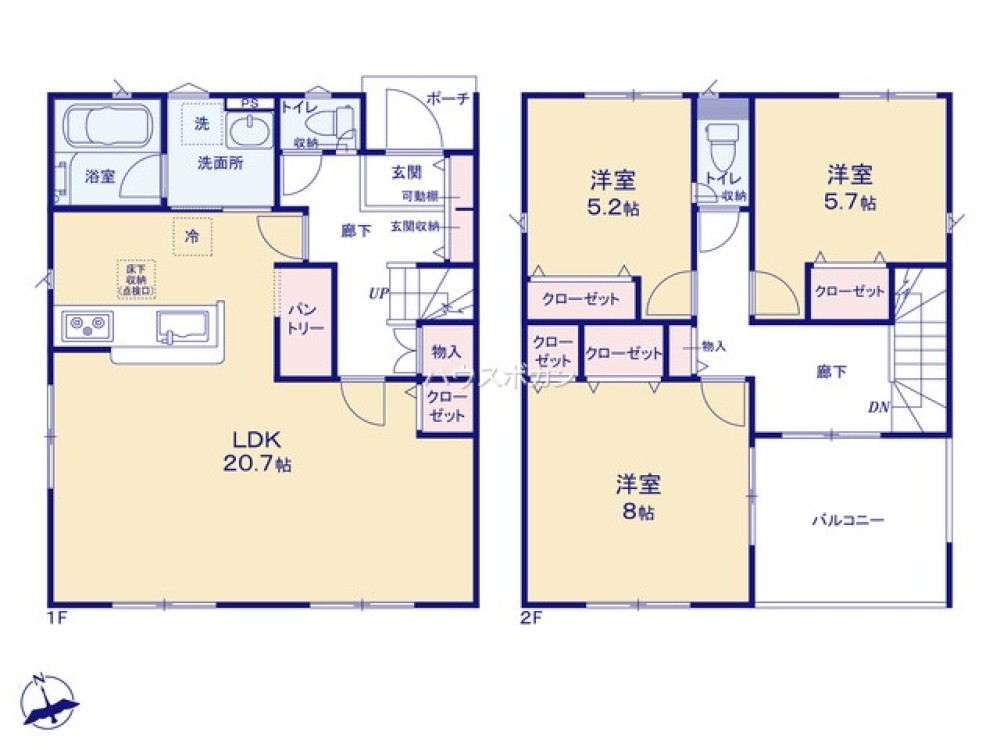 西尾市奥田町　第1　全3棟　3号棟 画像2