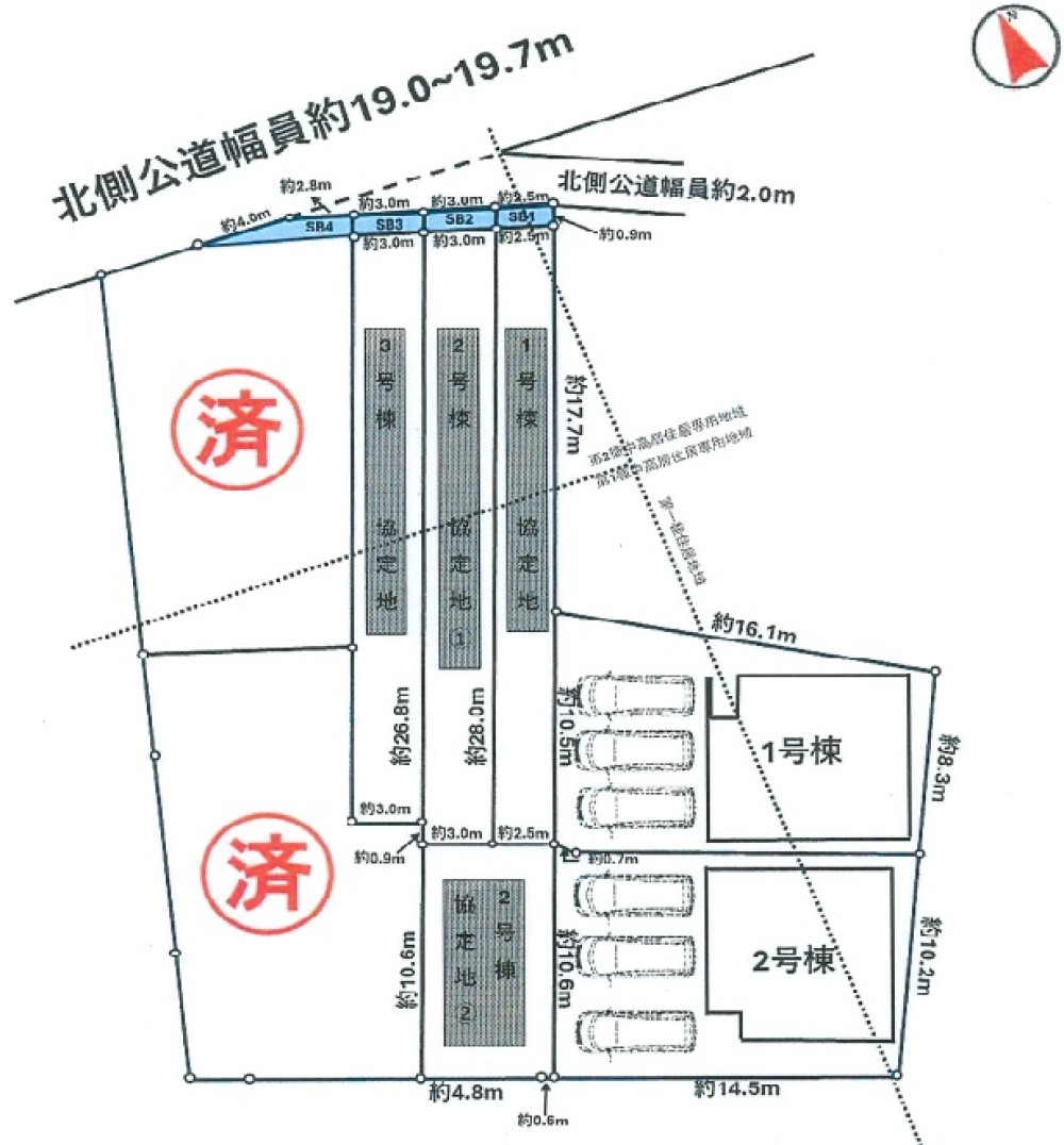 知多郡武豊町東長宗　第一　全4棟　1号棟 画像1
