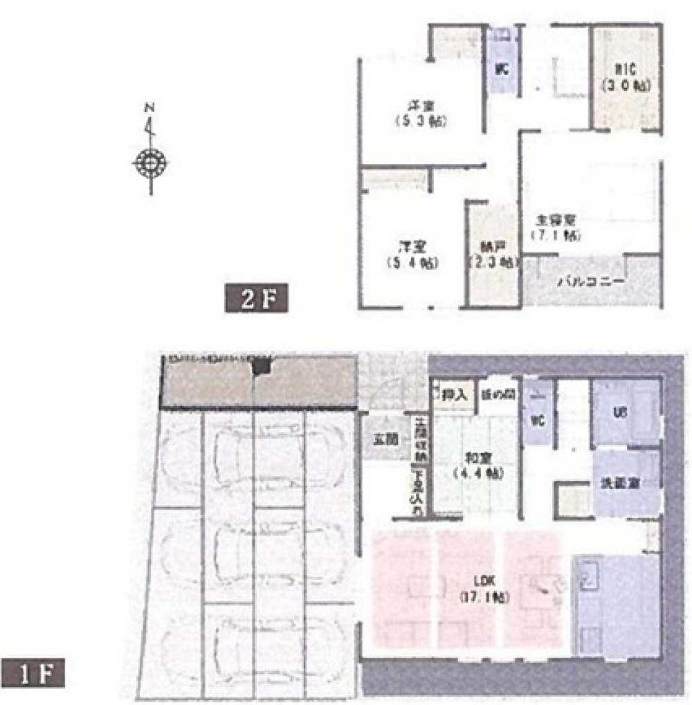 小牧市小松寺　全1棟　A号棟 画像2