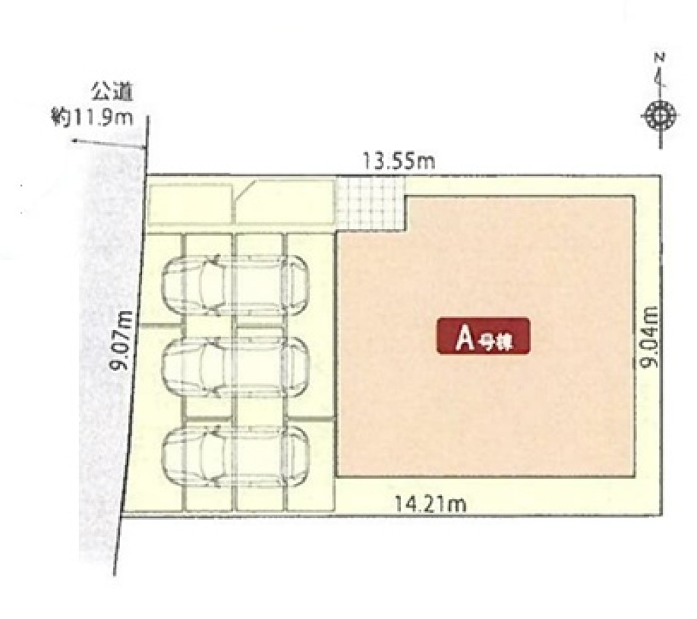 小牧市小松寺　全1棟　A号棟 画像1