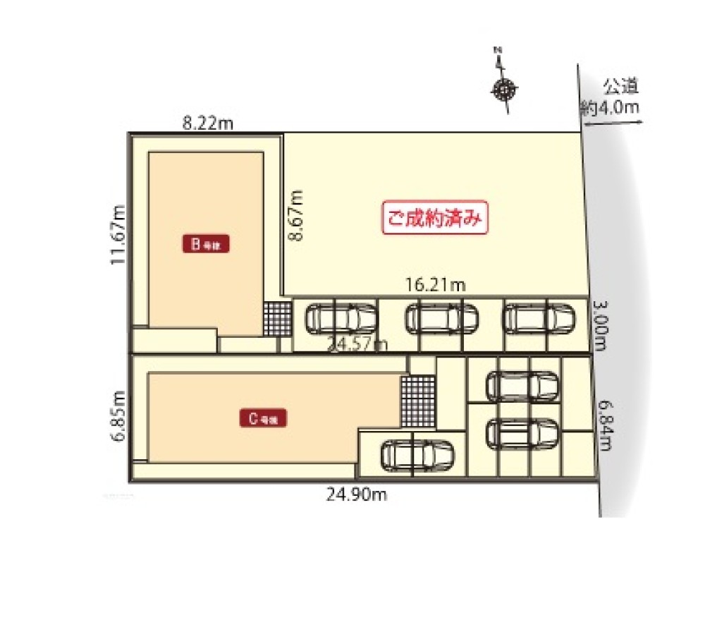名古屋市天白区梅が丘　6期　全3棟　Ｂ号棟 画像1