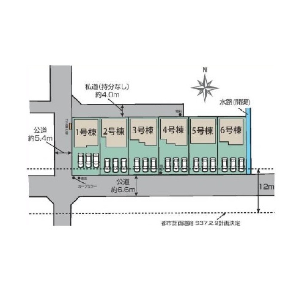 一宮市奥町　全6棟　3号棟 画像1