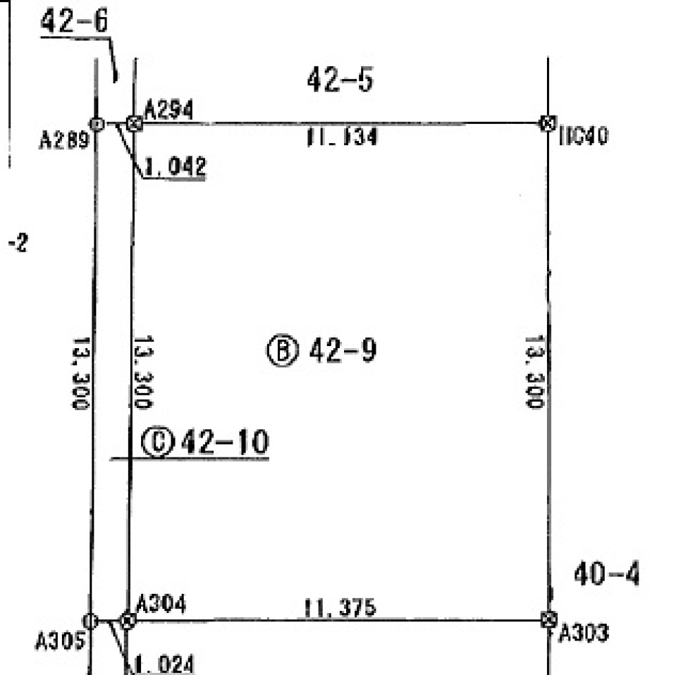 岡崎市若松町　全2区画　B区画 画像1
