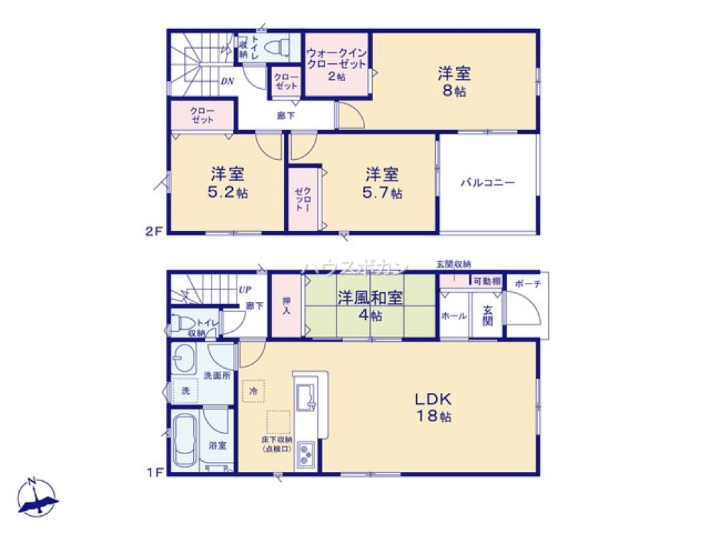 豊田市志賀町　第6　全2棟　1号棟 画像3