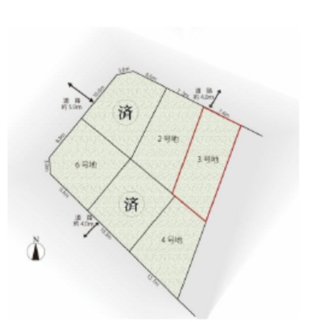 長久手市宮脇　全6区画　3号地 画像1
