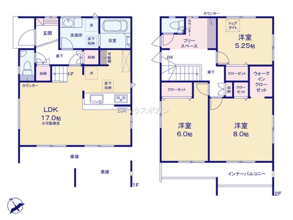 岡崎市羽根町　全2棟　1号棟 画像4