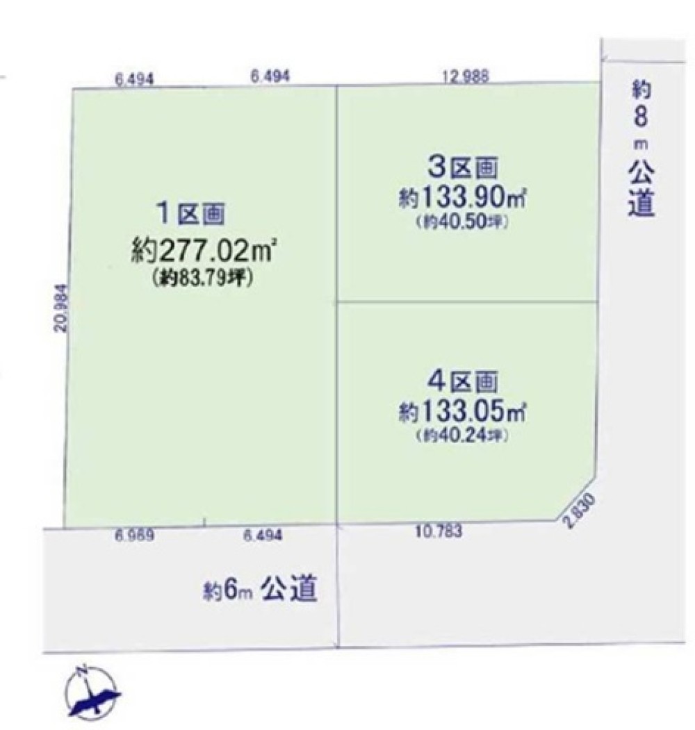 江南市今市場町美和2期　全3区画　4区画 画像3