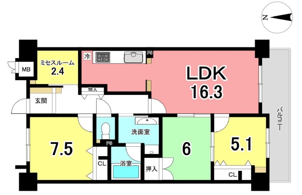 日当たり良好！