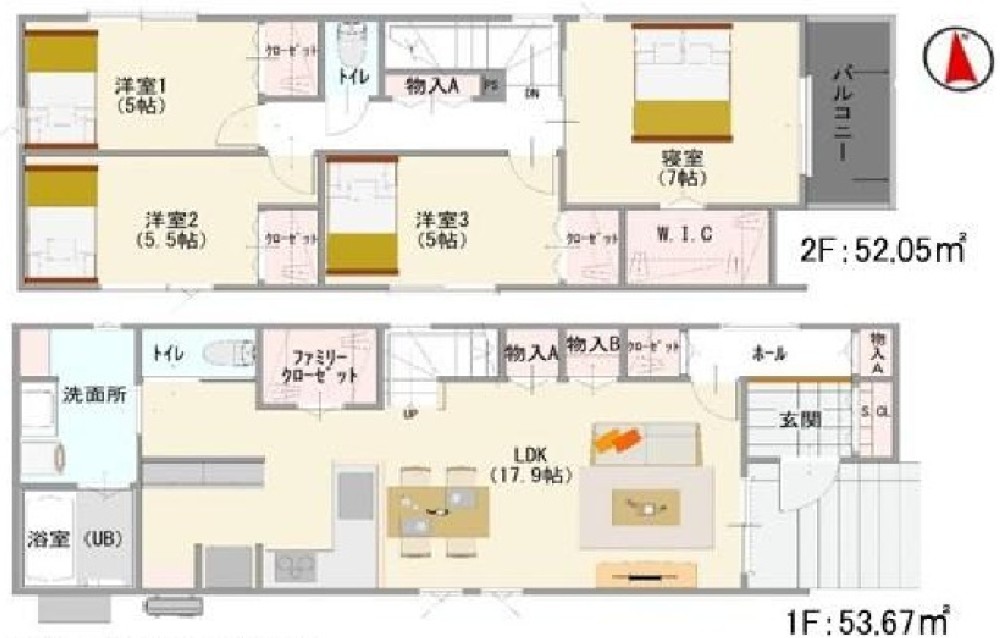 名古屋市中川区小本本町　第二　全1棟 画像2