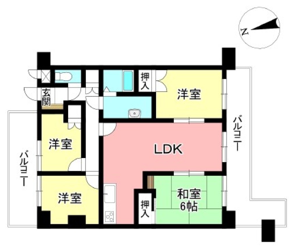 キングスコート豊田本地 画像1