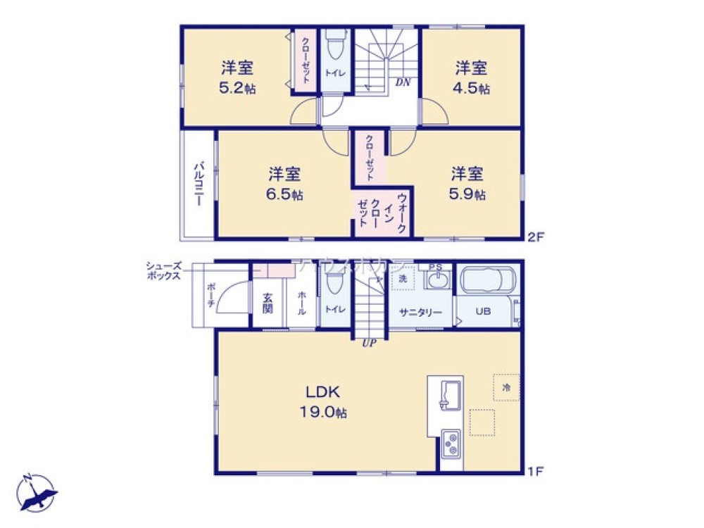 小牧市藤島2期　全2棟　1号棟 画像4