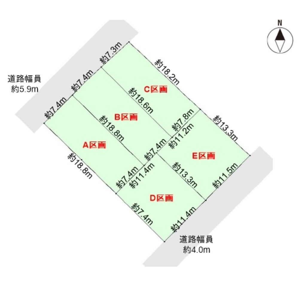 豊田市市木町　全5区画　D区画 画像6