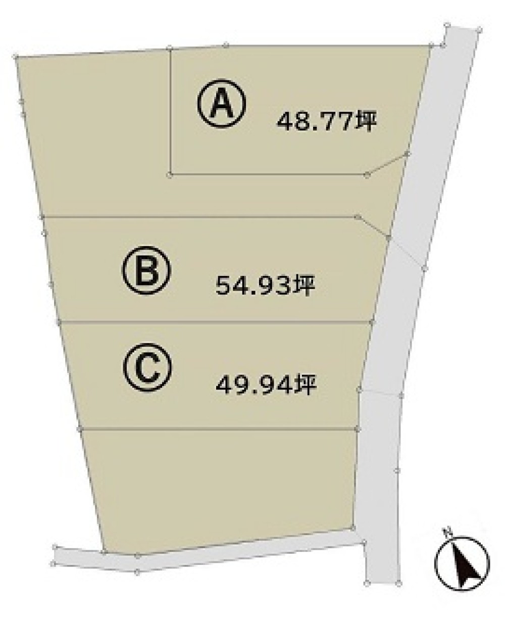名古屋市南区鳴尾　全3区画　A号地 画像1