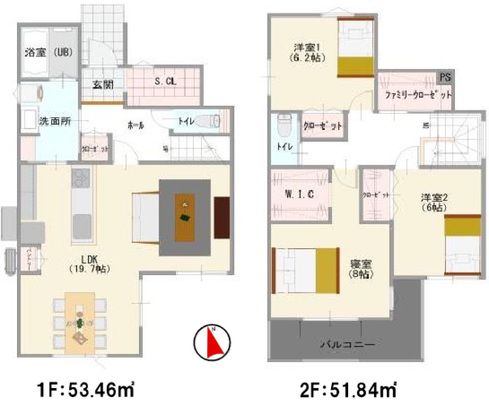 西尾市米津町第二　全3棟　3号棟 画像2