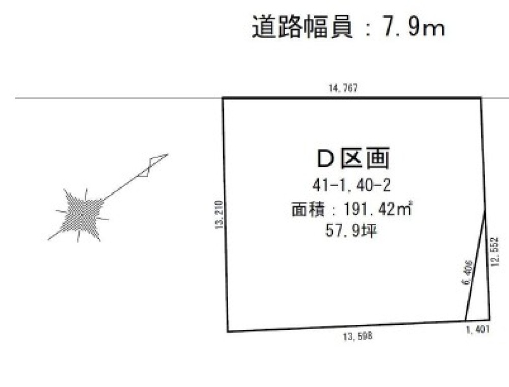 西尾市熱池町　D区画 画像1