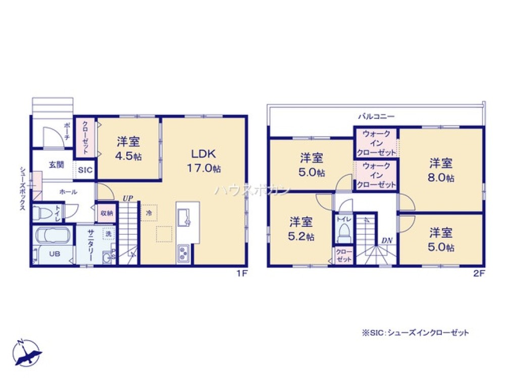 小牧市東2期　全4棟　1号棟 画像4