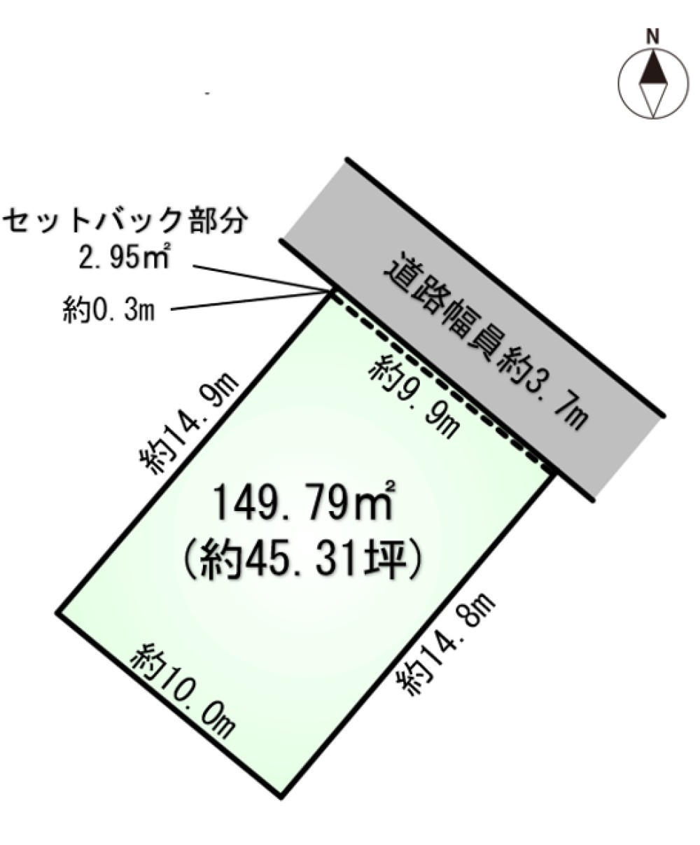岡崎市筒針町　全1区画 画像4