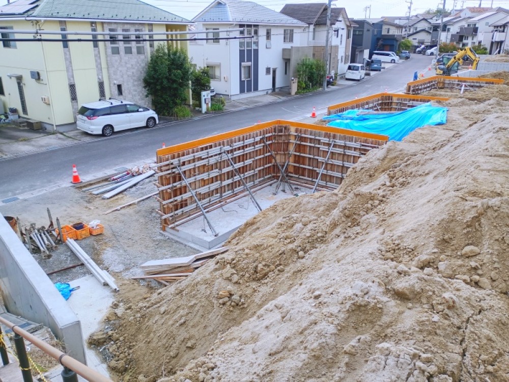 造成後のお渡し♪建築コストが抑えられます。