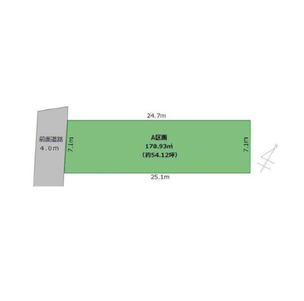 名古屋市北区山田四丁目　全2区画　A区画 画像1