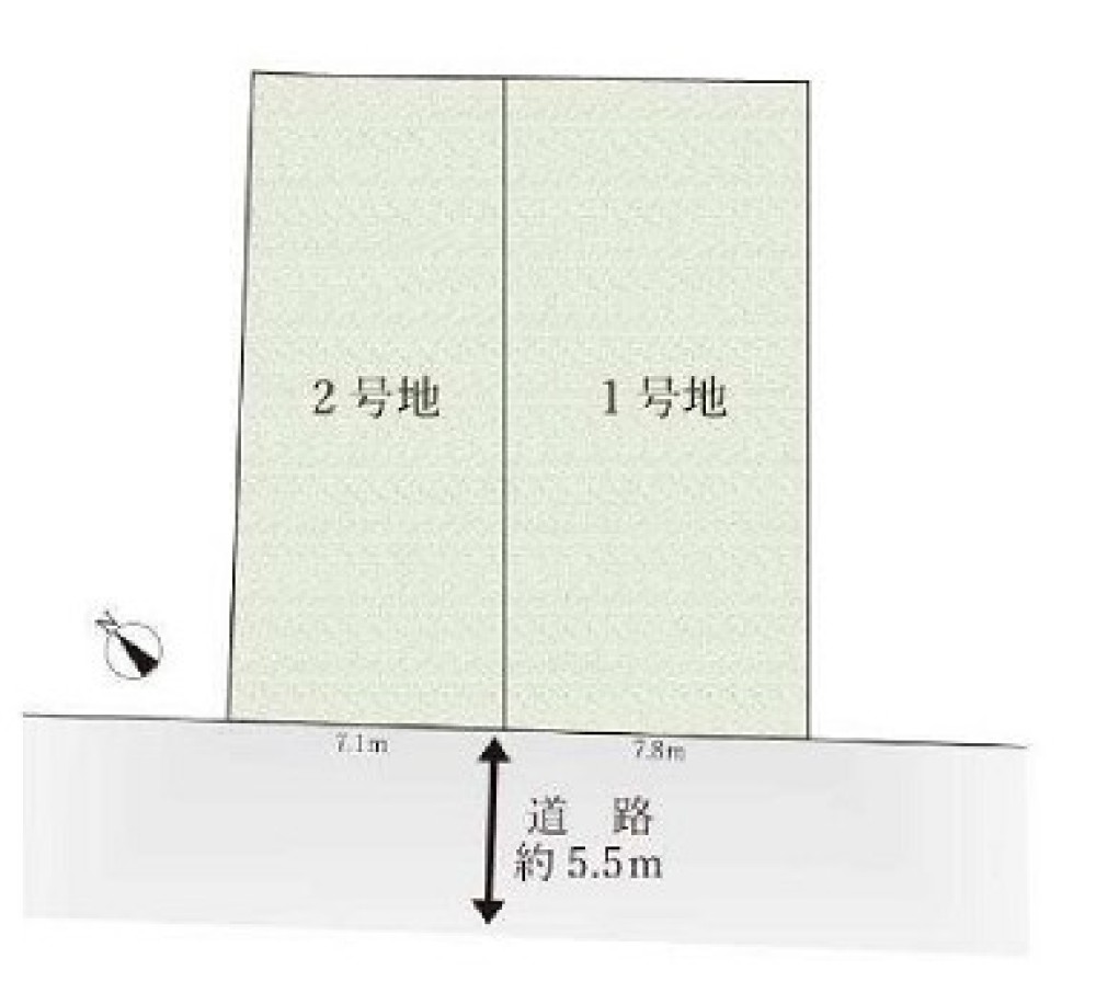 刈谷市野田町9期　全2区画　2号地 画像1