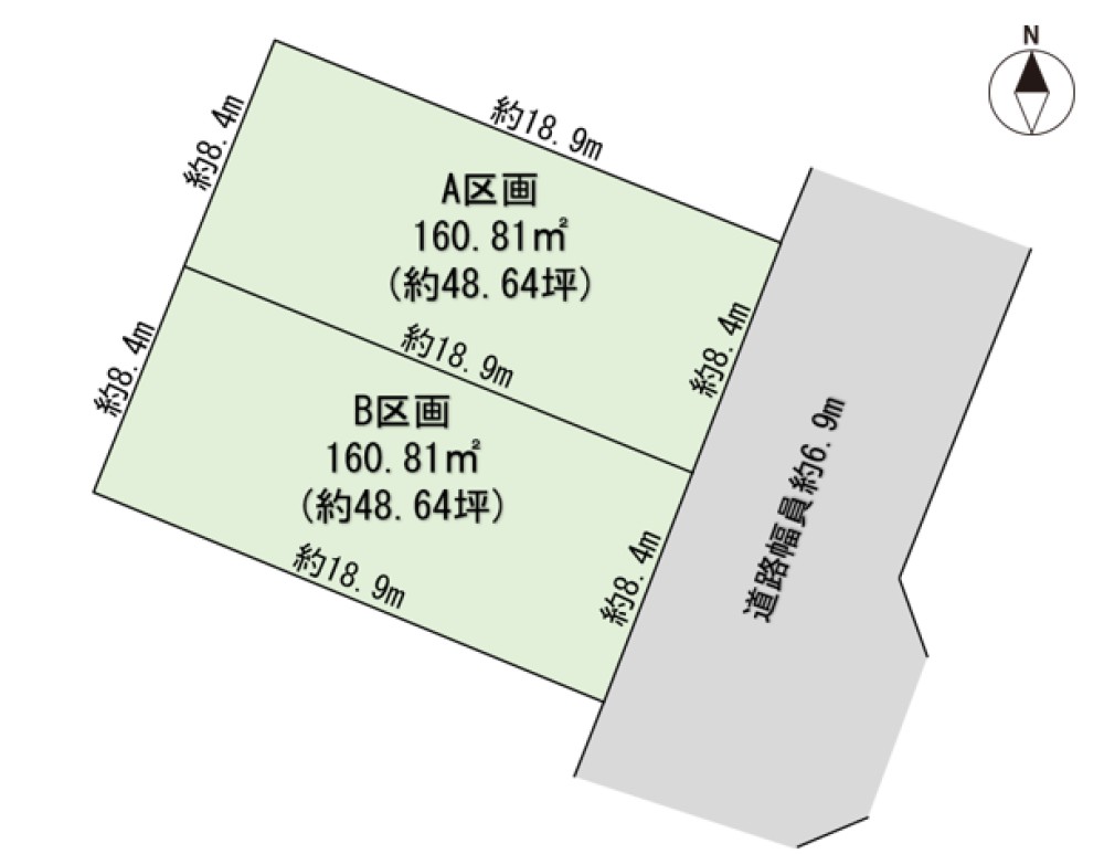 西尾市戸ケ崎　第Ⅲ期　全2区画　A区画 画像3